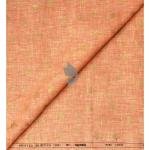 Raymond 100% Pure Linen Orange (Salmon) color Printed Unstitched Shirt Fabric of 1.6 meters / VV2389P