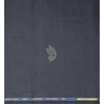 J.Hampstead Moretti Premium Egyptian Collection with 100% Giza Cotton Dark Grey Jacquard Pattern Unstitched Shirt Fabric of 1.6 mts - Made In Italy / VV2390F