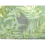 J.Hampstead 100% Pure Giza Cotton Blended Printed pattern Green colour Unstitched Shirt Fabric of 1.6 meters / VV2392AJ