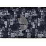 J.Hampstead 100% Pure Giza Cotton Printed pattern Grey colour Unstitched Shirt Fabric of 1.6 meters / VV2392E