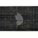 J.Hampstead 100% Pure Giza Cotton Printed pattern Brown colour Unstitched Shirt Fabric of 1.6 meters / VV2392Q