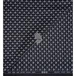 J.Hampstead 100% Pure Giza Cotton Printed pattern Black colour Unstitched Shirt Fabric of 1.6 meters / VV2392T