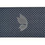 J.Hampstead 100% Pure Giza Cotton Printed pattern Black colour Unstitched Shirt Fabric of 1.6 meters / VV2392Y