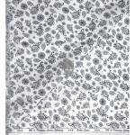 Siyaram's European Print Collection with 100% Superfine Giza Cotton White Colour Unstitched Shirt Fabric of 1.6 Mts / VV2438