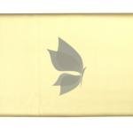 J.Hampstead Moretti Premium Egyptian Collection with 100% Giza Cotton Gold (Amber) colour Plain Pattern Unstitched Shirt Fabric of 1.6 mts - Made In Italy / VV2450