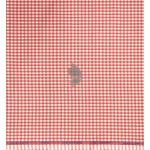 Siyaram's 100% Superfine Cotton Red (Indian Red) colour with Checkered Pattern Unstitched Shirt Fabric of 1.6 Mts / VV2461
