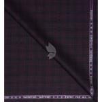 Raymond Australian Merino Wool blended Checkered pattern and Fabric for all  Seasons Wear Purple (Rosewood) Colour Unstitched Trouser Fabric of 1.3 Mts / VV2469