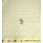 Raymond Super 70's Australian Merino Wool blended with 35% CATIONIC Checkered Pattern and Easy Care Lemon Yellow Colour Unstitched Trouser Fabric of 1.3 Mts / VV2486