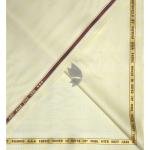 Raymond Super 70's Australian Merino Wool blended with 35% CATIONIC Checkered Pattern and Easy Care Lemon Yellow Colour Unstitched Suit Fabric of 3.25 Mts / VV2487