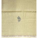 Siyaram's "Revista Collection" 100% Pure Royal Linen 60 Lea Jacquard Gold (Amber) colour Unstitched Shirt Fabric of 1.60 mts / VV2497