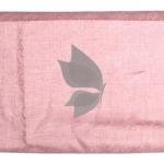 Siyaram's "Revista Collection" 100% Pure Royal Linen 60 Lea Jacquard Pink (Oldrose) colour Unstitched Shirt Fabric of 1.60 mts / VV2499