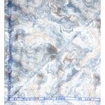 Siyaram's Royale Linen 100% Linen with 60 Lea count Digital Printed Blue Colour Unstitched Shirt Fabric of 1.6 Meters / VV2502