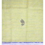 Siyaram's 100% Pure Linen 60 Lea Striped Green colour Unstitched Shirt Fabric of 1.60 mts / VV2513