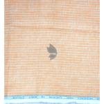 Siyaram's 100% Pure Linen 60 Lea Striped Pink (Peach) colour Unstitched Shirt Fabric of 1.60 mts / VV2515