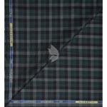 J.Hampstead Moretti Premium Egyptian Collection with 100% Giza Cotton Multicolour Checkered Pattern Unstitched Shirt Fabric of 1.6 mts / VV2533