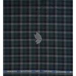 J.Hampstead Moretti Premium Egyptian Collection with 100% Giza Cotton Multicolour Checkered Pattern Unstitched Shirt Fabric of 1.6 mts / VV2533
