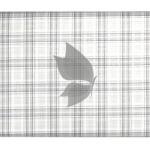 J.Hampstead Moretti Premium Collection with 100% Giza Cotton Grey (Tan) colour Checkered Pattern Unstitched Shirt Fabric of 1.6 mts - Made In Italy / VV2540