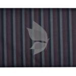 J.Hampstead Moretti Premium Egyptian Collection with 100% Giza Cotton Maroon Colour Striped Pattern Unstitched Shirt Fabric of 1.6 mts - Made In Italy / VV2548