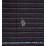 J.Hampstead Moretti Premium Egyptian Collection with 100% Giza Cotton Maroon Colour Striped Pattern Unstitched Shirt Fabric of 1.6 mts - Made In Italy / VV2548