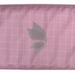 Raymond Super 100's Australian Merino Wool Fine Fabric with Checkered Pattern and Pink (Old Rose) colour Unstitched Suit Fabric of 3.25 Meters / VV2560