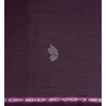 Raymond Super 90's Australian Merino Wool with Checkered Pattern Maroon (Snuff) colour Unstitched Suit Fabric of 3.5 Meters / VV2569