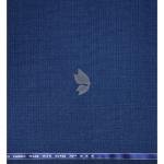 Raymond Super 70's Australian Merino Wool with Checkered Pattern Blue colour Unstitched Suit Fabric of 3.5 Meters / VV2572