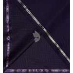 Raymond Australian Merino Wool Blended All weather Jacquard pattern Dark Blue (Egg Plant) Unstitched Suit Fabric of 3.25 meters / VV2587