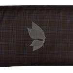 Raymond Australian Merino wool blend with "EXCELLENCE" named and Easy Care Brown colour Checkered Pattern Unstitched Suit Fabric of 3.25 meters / VV2602