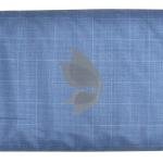 Raymond 45% Australian merino wool blended with Special Finish Checkered Pattern Blue colour Unstitched Suit Fabric of 3.5 meters / VV2607