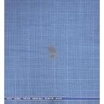 Raymond 45% Australian merino wool blended with Special Finish Checkered Pattern Blue colour Unstitched Suit Fabric of 3.5 meters / VV2607