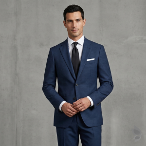 Raymond 35% Viscose Blended Green colour Solid Pattern Unstitched Suit Fabric of 3.25 meters / VV2608