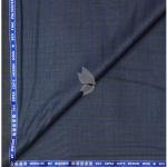 Raymond Luxurious fabrics with Super 120's Wool with 70% wool "Luxolite" Collection Navy Blue colour Checkered Unstitched Trouser Fabric of 1.3 Mts / VV2647
