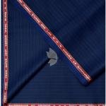 Raymond Soft & Gentle fabric made with Super 100's wool Blue colour Striped Unstitched Suit fabric of 3.5 Mts / VV2668