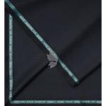 Raymond Extendo collection made with 51% wool + 28% cool max + stretch fabric Navy Blue Jacquard  for comfort unstitched suit fabric of 3.5 Mts / VV2684