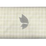 Raymond Champions Collection made from Super 90's wool stretch for ultra fit Beige checkered unstitched suit fabric of 3.5 Mts / VV2688