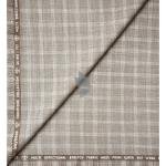 Raymond Champions Collection made from Super 90's wool stretch for ultra fit Green (Sage) checkered unstitched trouser fabric of 1.3 Mts / VV2691