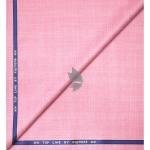 Raymond Viscose blended fabric with Pink (Old Rose) colour Checkered pattern unstitched trouser fabric of 1.3 Mts / VV2719
