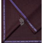 Raymond "Serenity" collection with 45% pure merino wool blended Rose wood color Checkered unstitched Suit fabric of 3.5 meters / VV2748