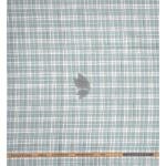 J.Hampstead Moretti Premium Egyptian Collection with 100% Giza Cotton Grey Checkered Pattern Unstitched Shirt Fabric of 1.6 mts - Made In Italy / VV2767