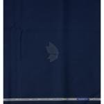 J.Hampstead Moretti Premium Egyptian Collection with 100% Giza Cotton Dark Blue colour Solid Pattern Unstitched Shirt Fabric of 1.6 mts / VV2789