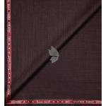 Raymond " TechnoSmart" All Weather Fabric With Silky Touch + U V Light Reflection + Moisture Management + Easy Care Brown checks Unstitched Suit Fabric -3 meters - 4321 / VV4122