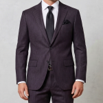 Raymond Wool Brown Unstitched Suit Fabric -3.0 metres - 4321 / VV4153