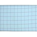 Siyaram's LIGHT BLUE COLOURED COTTON BLENDED CHECKERED UNSTITCHED SHIRT FABRIC - 1.6 METRES - VV5481