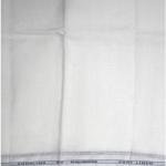 RAYMOND " 60 LEA " PURE LINEN WHITE COLOURED UNSTITCHED SHIRT FABRIC OF 1.6 METERS / VV5487