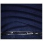 J.hampstead Blue Checks Terron Rayon Unstitched Trouser Fabric - 1.25 Metres - VV6072