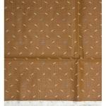 J.HAMPSTEAD " 100% PREMIUM COTTON " SANDAL PRINTED SELF CHECKERED DESIGN UNSTITCHED SHIRT FABRIC - 1.6 METRES / VV6350