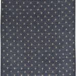 J.HAMPSTEAD " 100% PREMIUM COTTON " GREY PRINTED COUDROY DESIGN UNSTITCHED SHIRT FABRIC - 1.6 METRES / VV6354