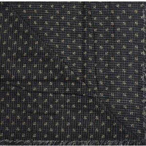 J.HAMPSTEAD " 100% PREMIUM COTTON " GREY PRINTED COUDROY DESIGN UNSTITCHED SHIRT FABRIC - 1.6 METRES / VV6357