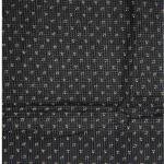 J.HAMPSTEAD " 100% PREMIUM COTTON " GREY PRINTED COUDROY DESIGN UNSTITCHED SHIRT FABRIC - 1.6 METRES / VV6357