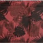 J.HAMPSTEAD " 100% PREMIUM COTTON " MAROON COLOUR WITH GABARDINE WEAVE PRINTED UNSTITCHED SHIRT FABRIC - 1.6 METRES -VV6384